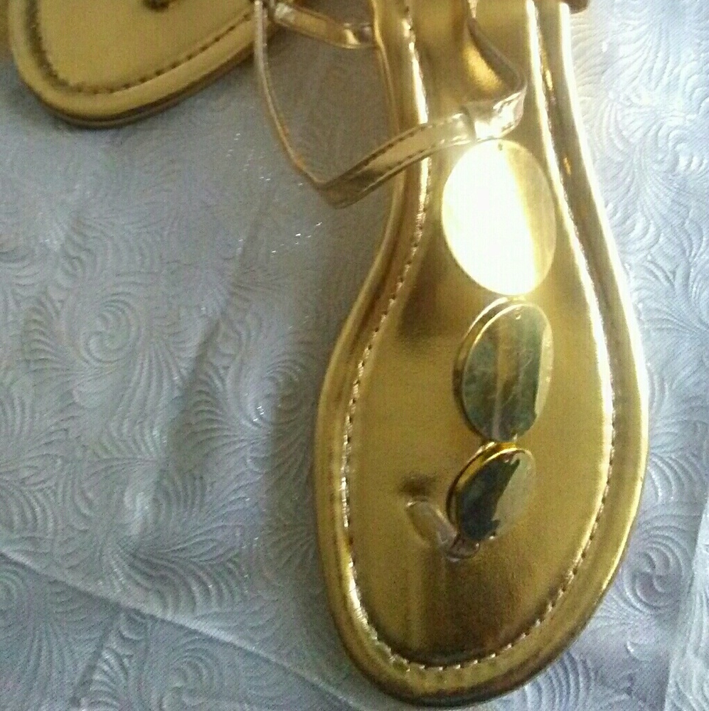Gold Sandals